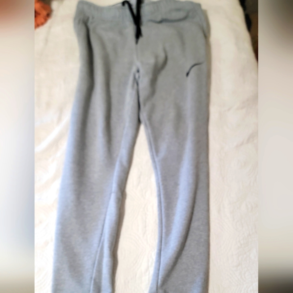Gray Slim Fit Pants